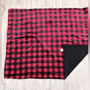Red and Black Checkered Blanket